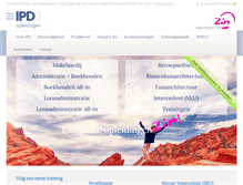Tablet Screenshot of ipd-opleidingen.nl
